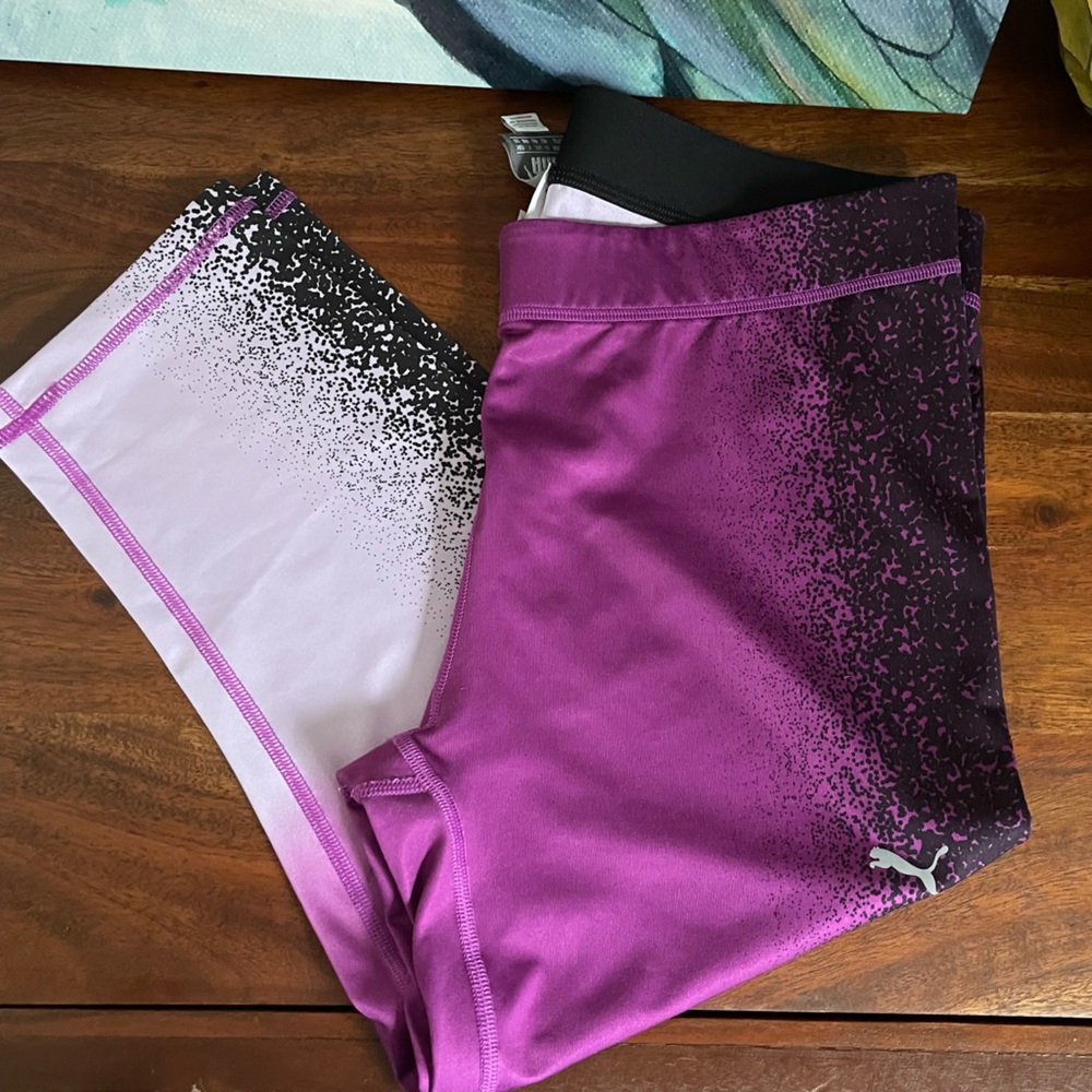 EUC All Eyes on Me 3/4 Ombré Leggings from Puma